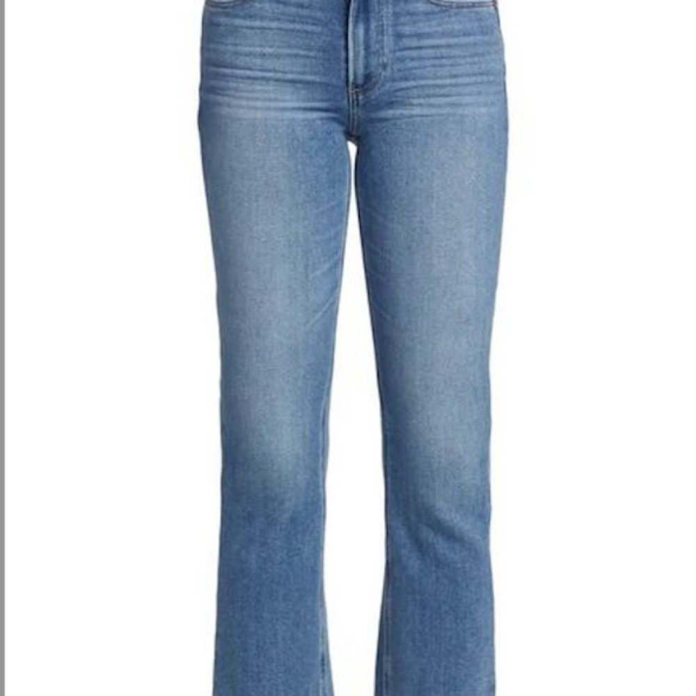 PAIGE Colette Crop Flair Jeans Mel Distressed size 29